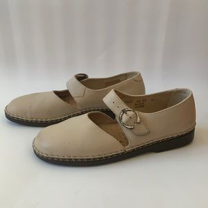 Josef Seibel Leather Mary Jane flats